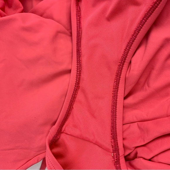 Bleu Rod Beattie Plunge Deep V Ruffle Halter Strappy One Piece Swimsuit 10 - Picture 10 of 12